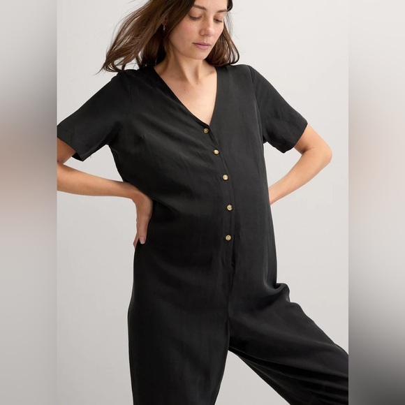 Hatch Collection Noelle Jumpsuit in size 1 NWT Maternity or Nursing - Picture 5 of 10